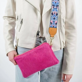Crossbody Handbag In Pink