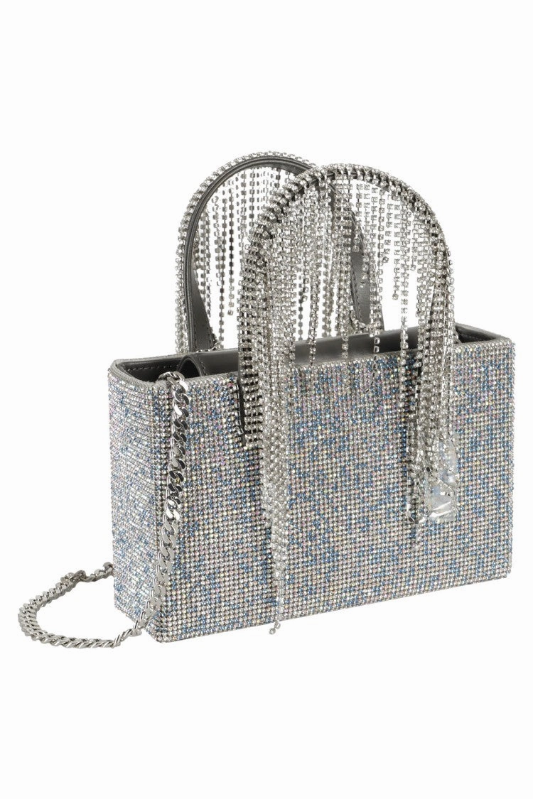 Crystal Mesh Midi Tote