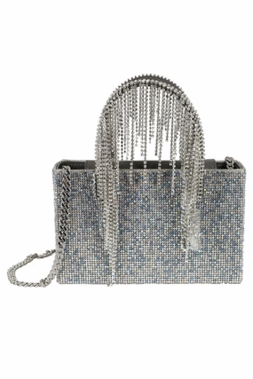 Crystal Mesh Midi Tote