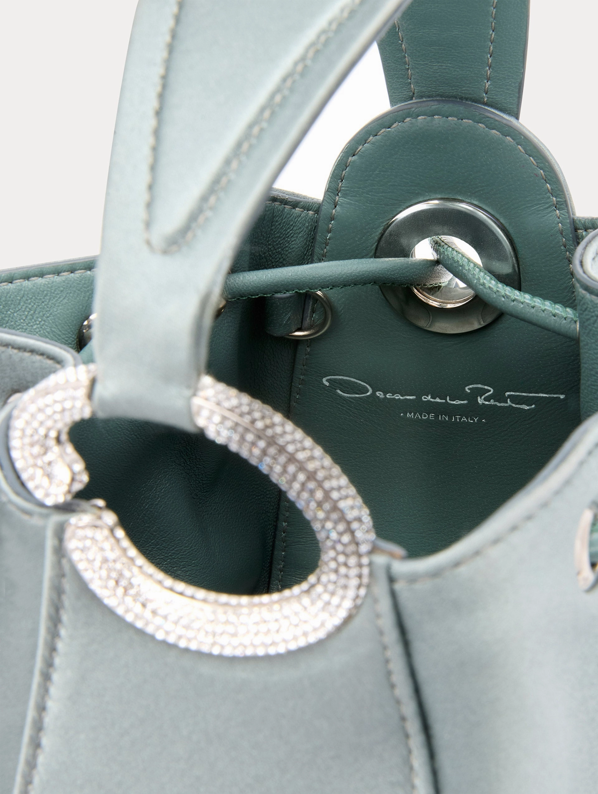 Crystal Pav Nano O Handle Bag