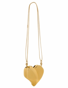 Cult Gaia Imogen Heart Clutch