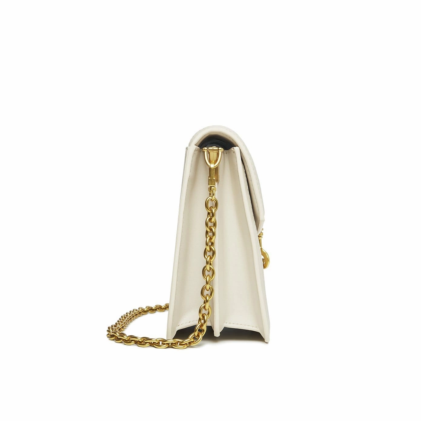 Daisy Vegan Leather Shoulder & Crossbody Bag | White
