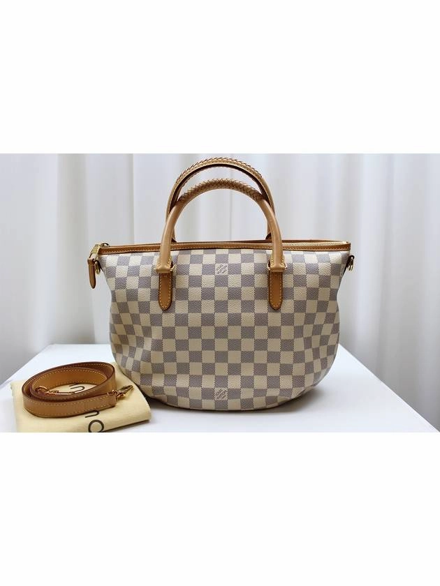 Damier Azur Riviera PM shoulder bag N48250