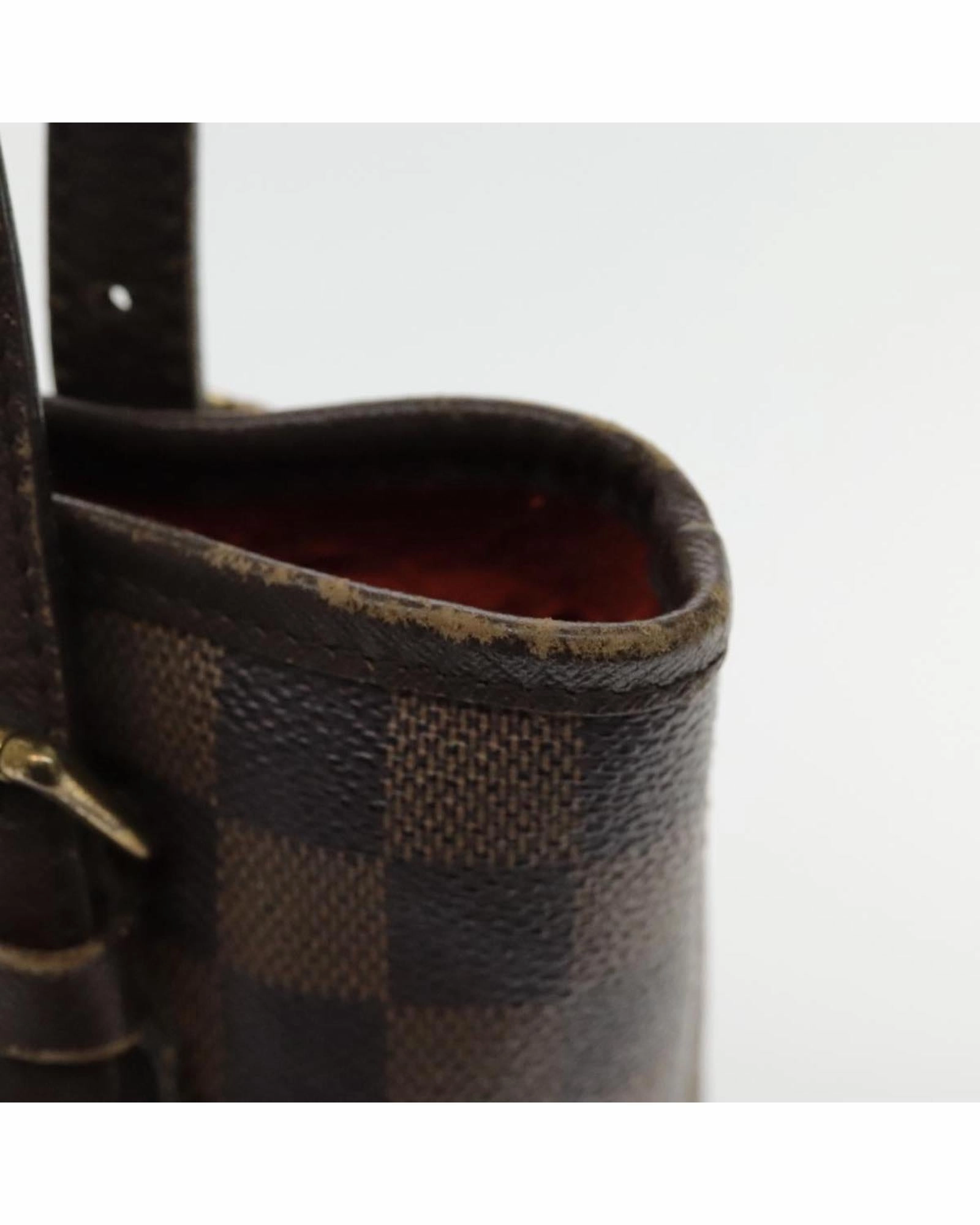 Damier Ebene Marais Shoulder Bag