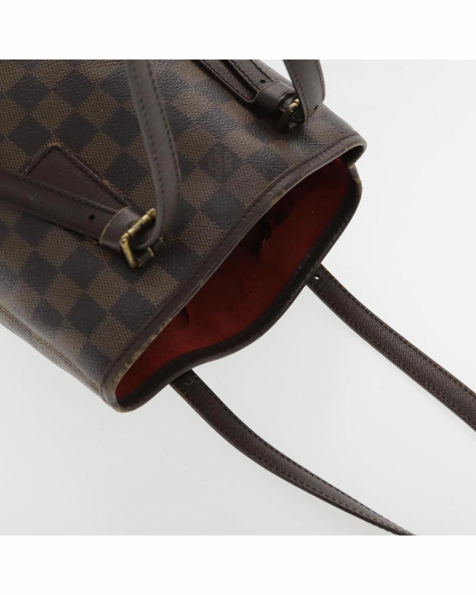 Damier Ebene Marais Shoulder Bag