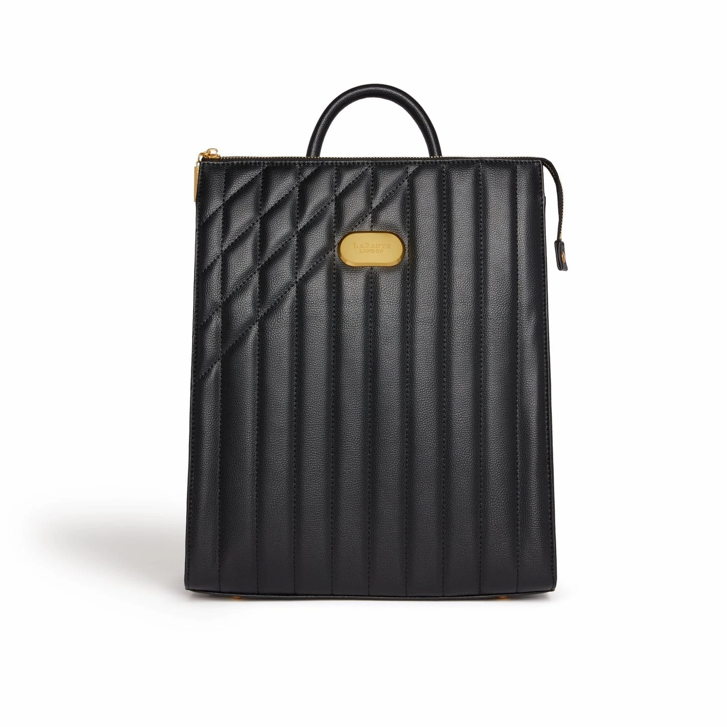 Danai Vegan leather Backpack | Black