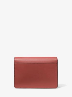 Daniela Large Saffiano Leather Crossbody Bag