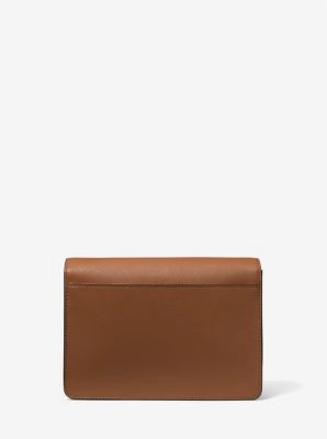 Daniela Large Saffiano Leather Crossbody Bag