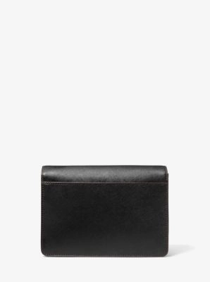 Daniela Large Saffiano Leather Crossbody Bag