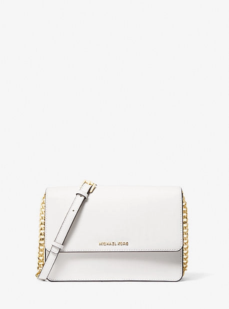 Daniela Large Saffiano Leather Crossbody Bag