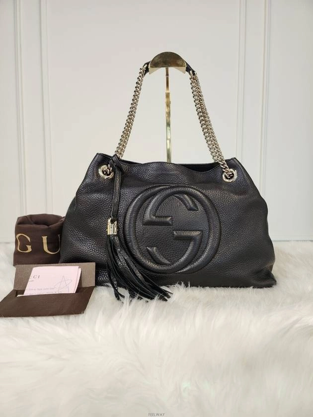 Daol Beomeo Branch Soho Tassel Chain Shoulder Bag 308982 Condition A