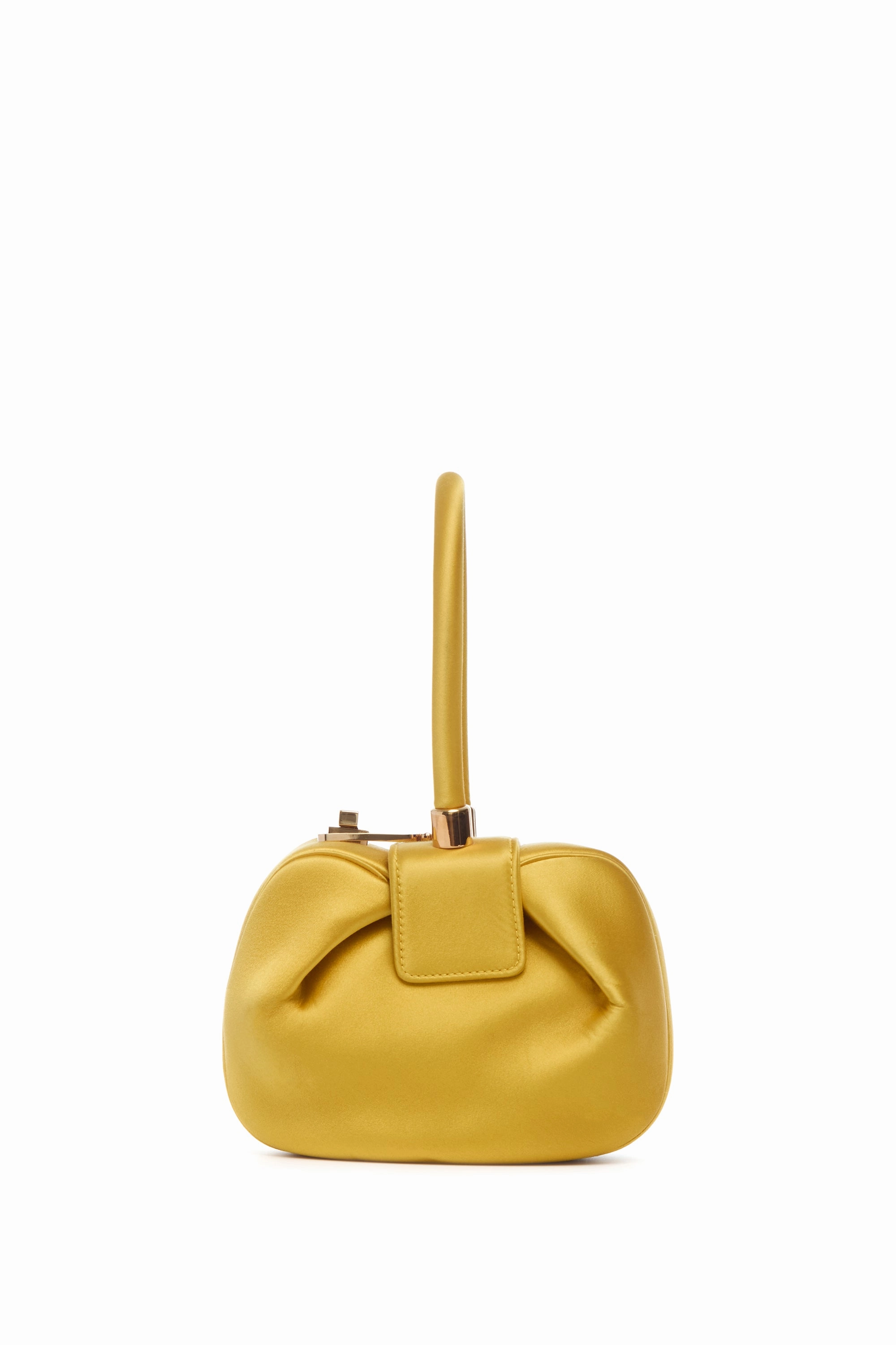 Demi Bag in Amber Satin