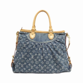 Denim Neo Cabby Shoulder Bag with Strap