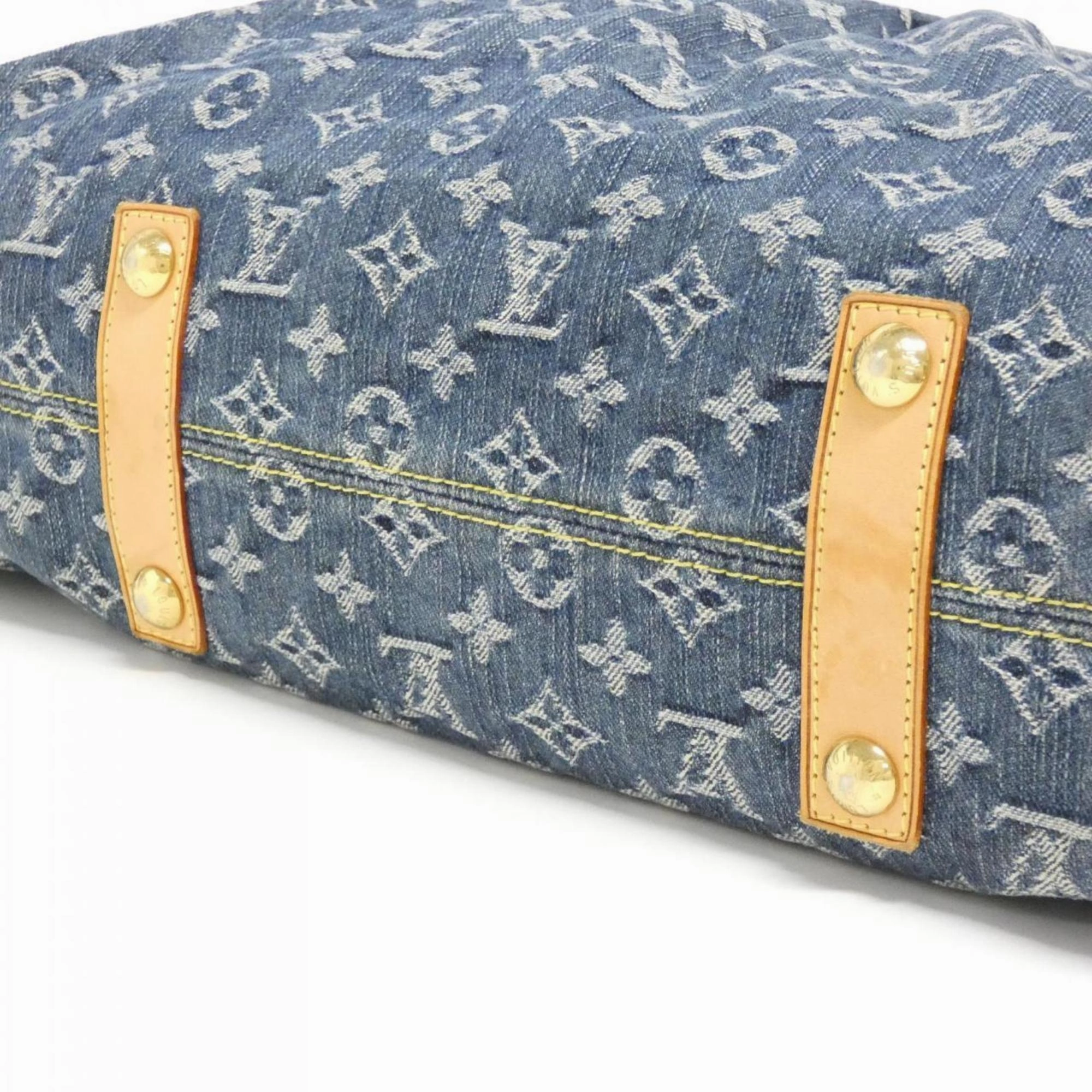 Denim Neo Cabby Shoulder Bag with Strap
