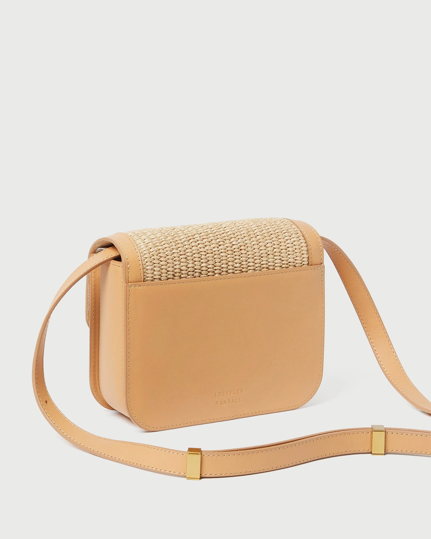 Desi Natural Straw Crossbody Bag