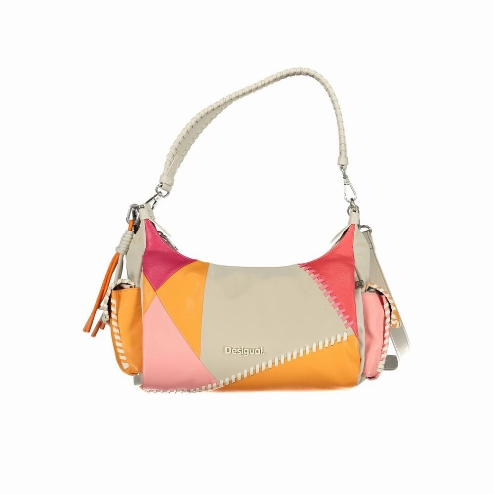 Desigual Beige Polyethylene Women's Handbag