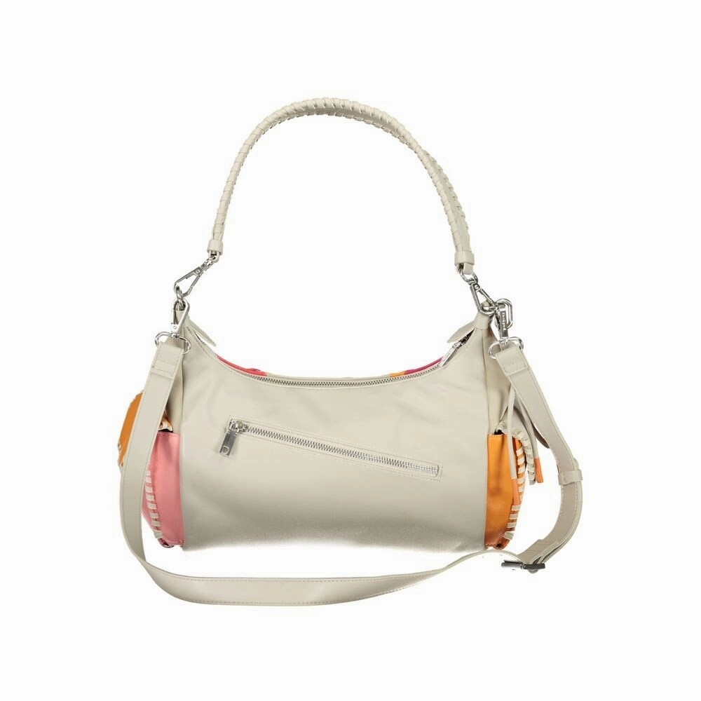Desigual Beige Polyethylene Women's Handbag
