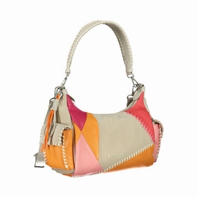 Desigual Beige Polyethylene Women's Handbag