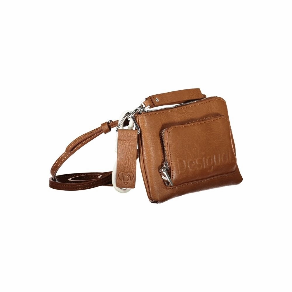 Desigual Brown Polyethylene Women's Handbag