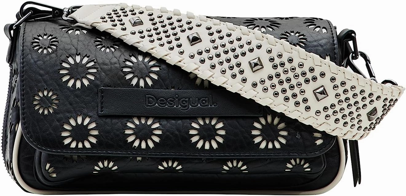 Desigual Midsize Die-Cut Crossbody Bag