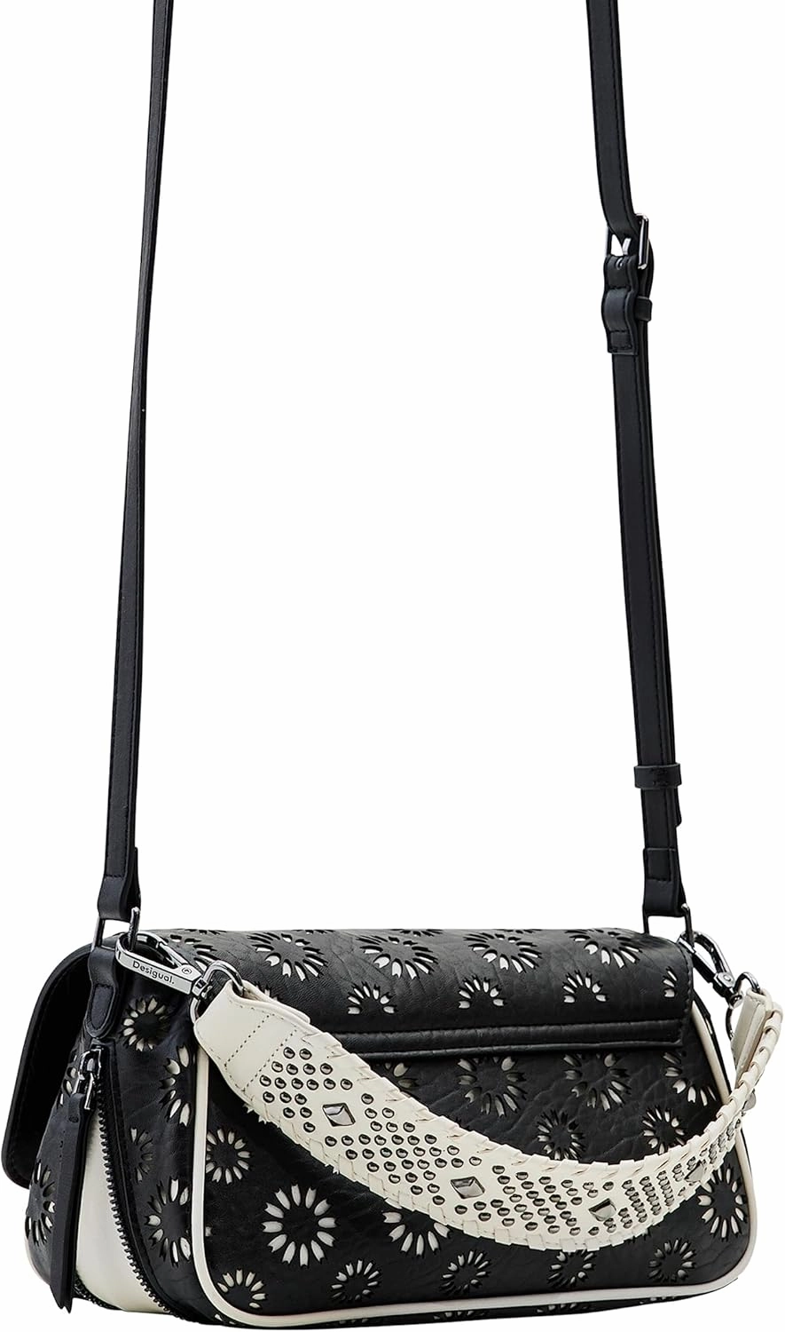 Desigual Midsize Die-Cut Crossbody Bag