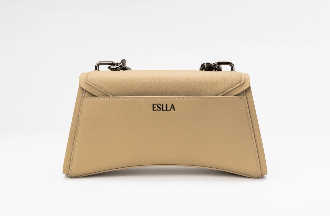 Dharma Vegan Cactus Leather Crossbody | Beige Sand