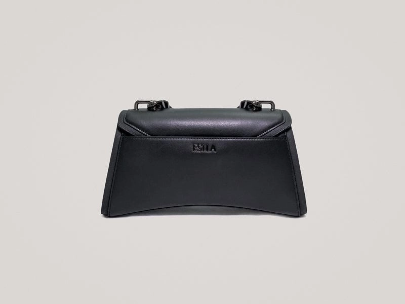 Dharma Vegan Cactus Leather Crossbody | Matte Black