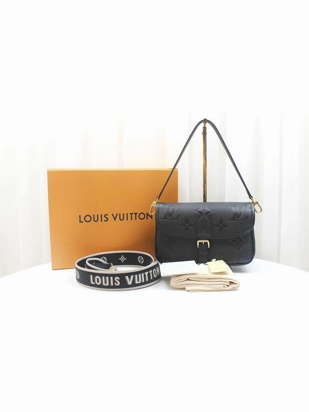 Diane Empreinte Shoulder Crossbag Black M46386