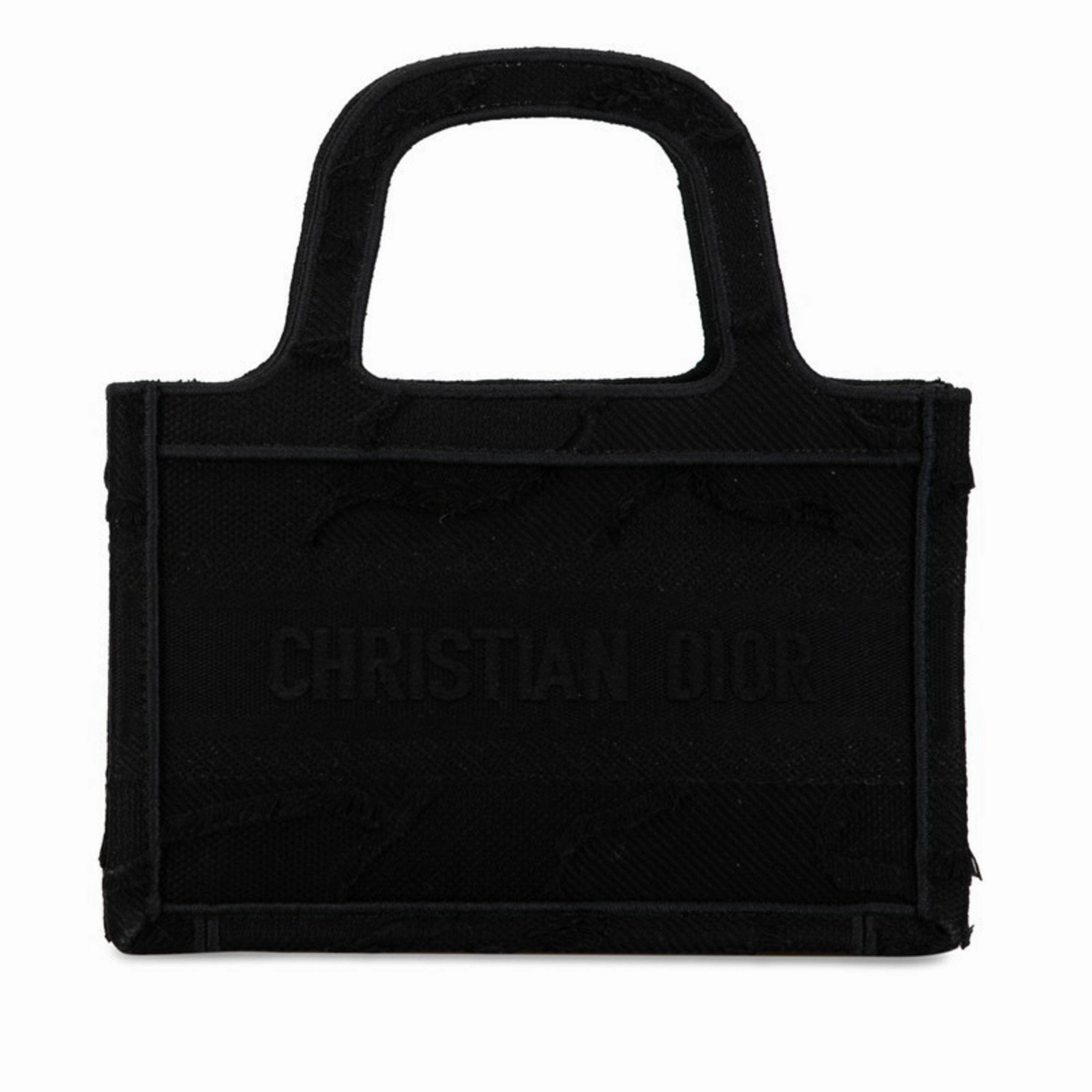 Dior Book Tote Canvas Handbag (Pre-Owned)