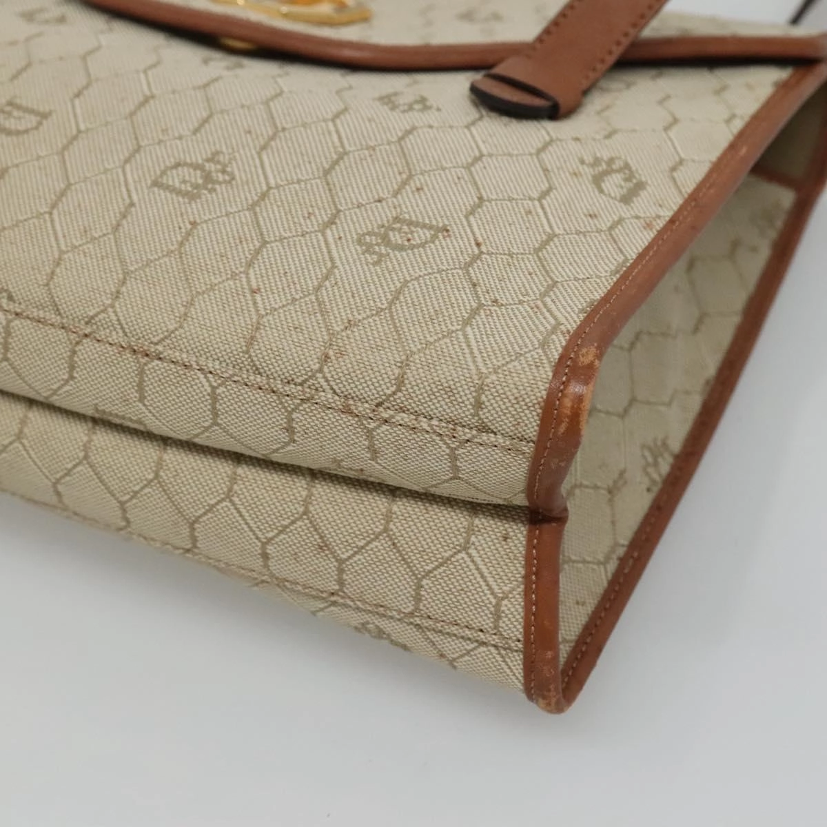 Dior Canvas Shoulder Bag (Pre-Owned)