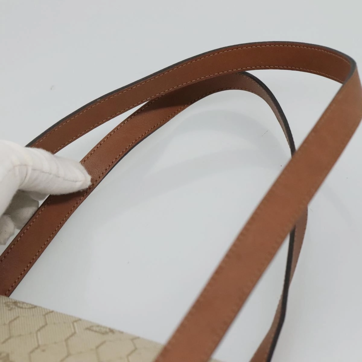 Dior Canvas Shoulder Bag (Pre-Owned)
