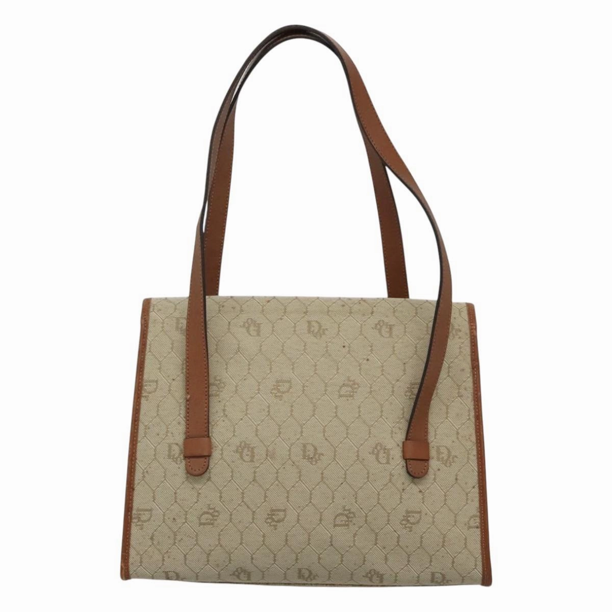 Dior Canvas Shoulder Bag (Pre-Owned)