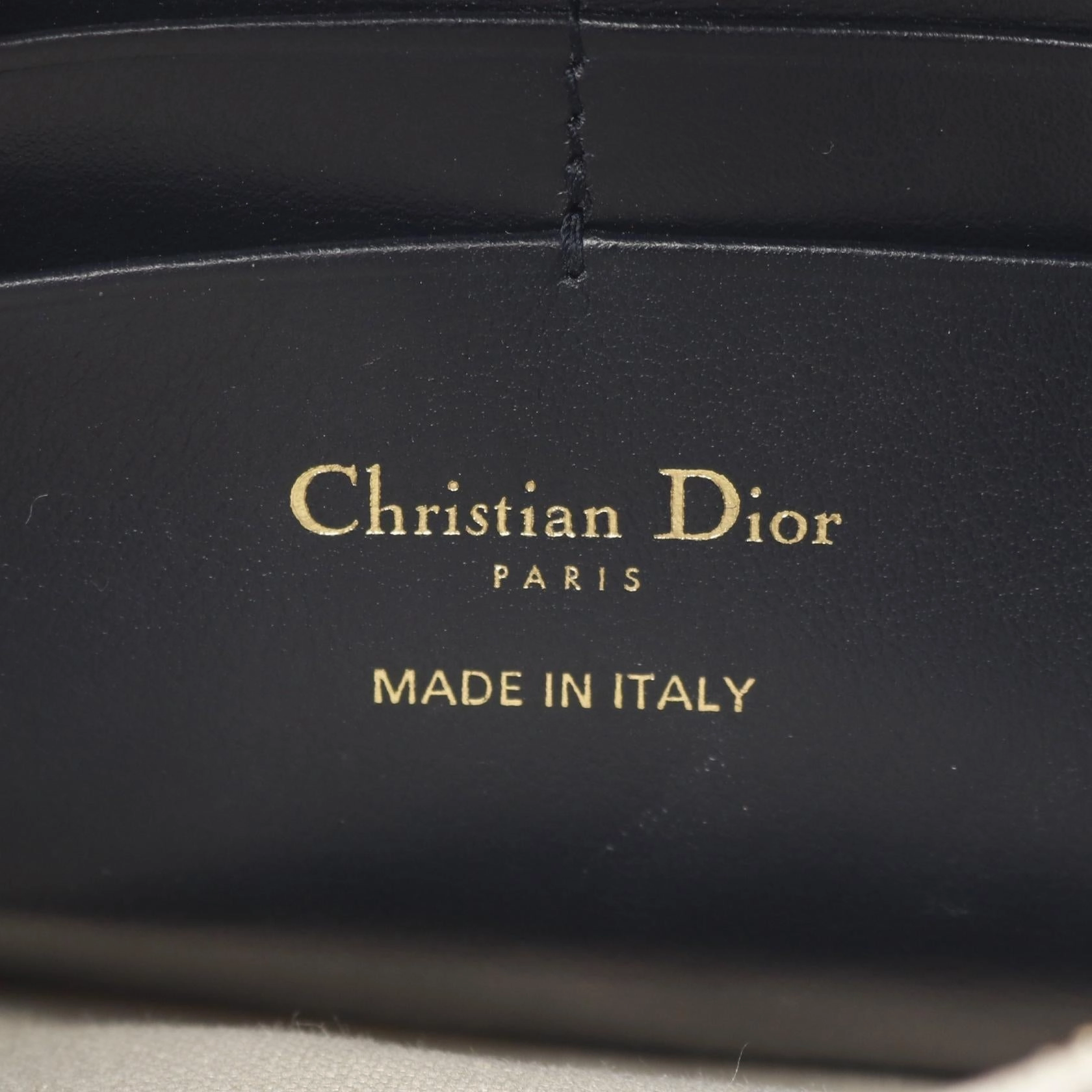 Dior Saddle Canvas Leather Pouch