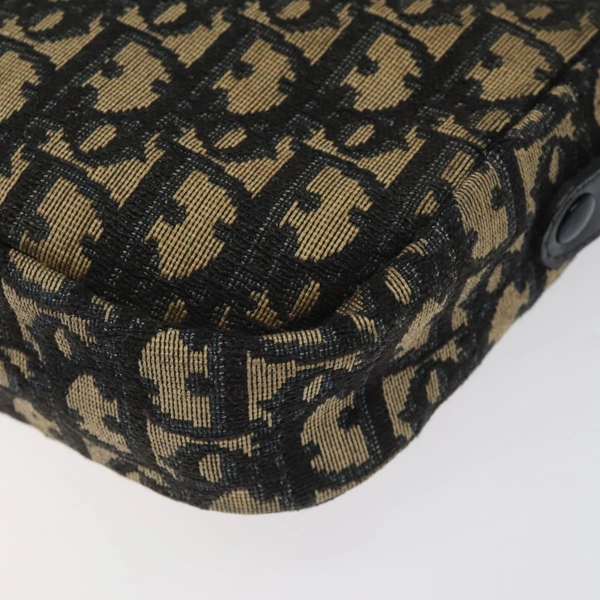 Dior Trotter Canvas Shoulder Bag (Pre-Owned)