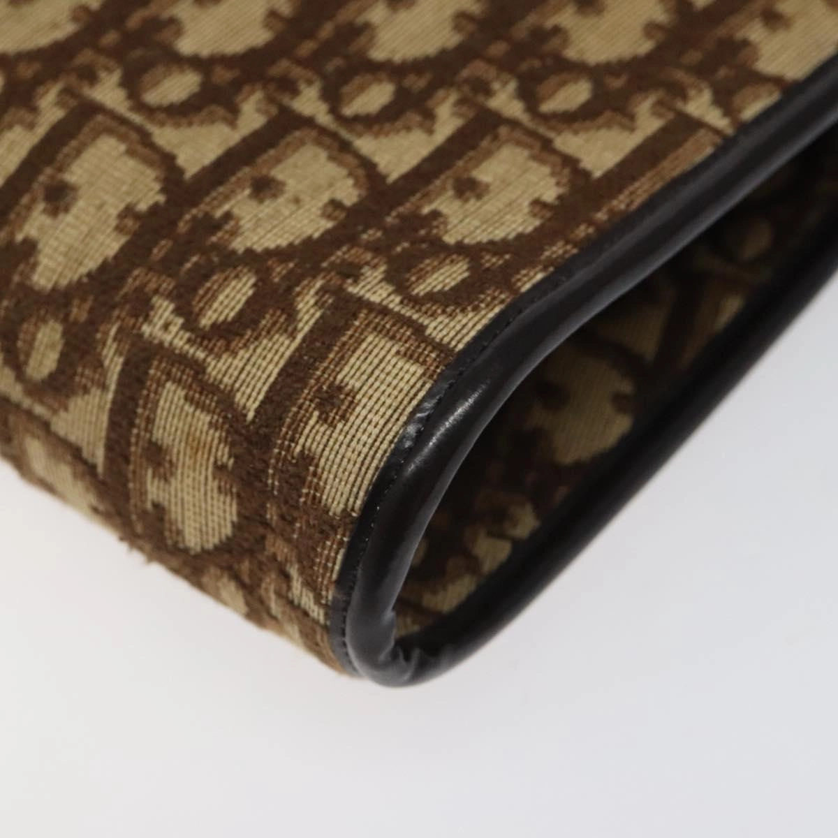 Dior Trotter Canvas Shoulder Bag (Pre-Owned)