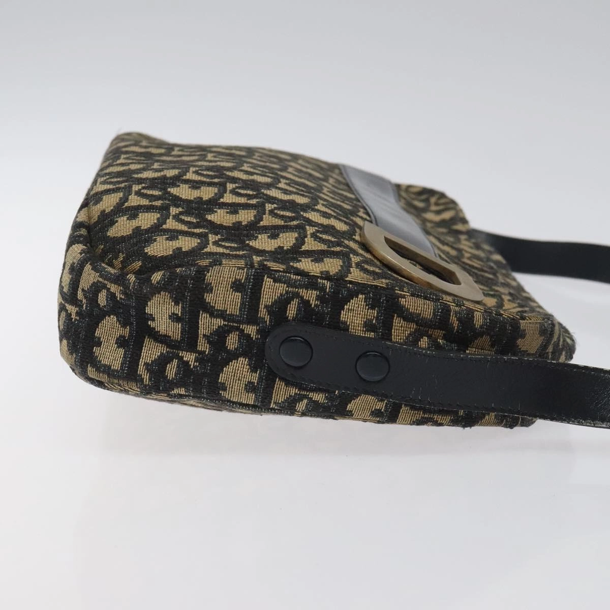 Dior Trotter Canvas Shoulder Bag (Pre-Owned)