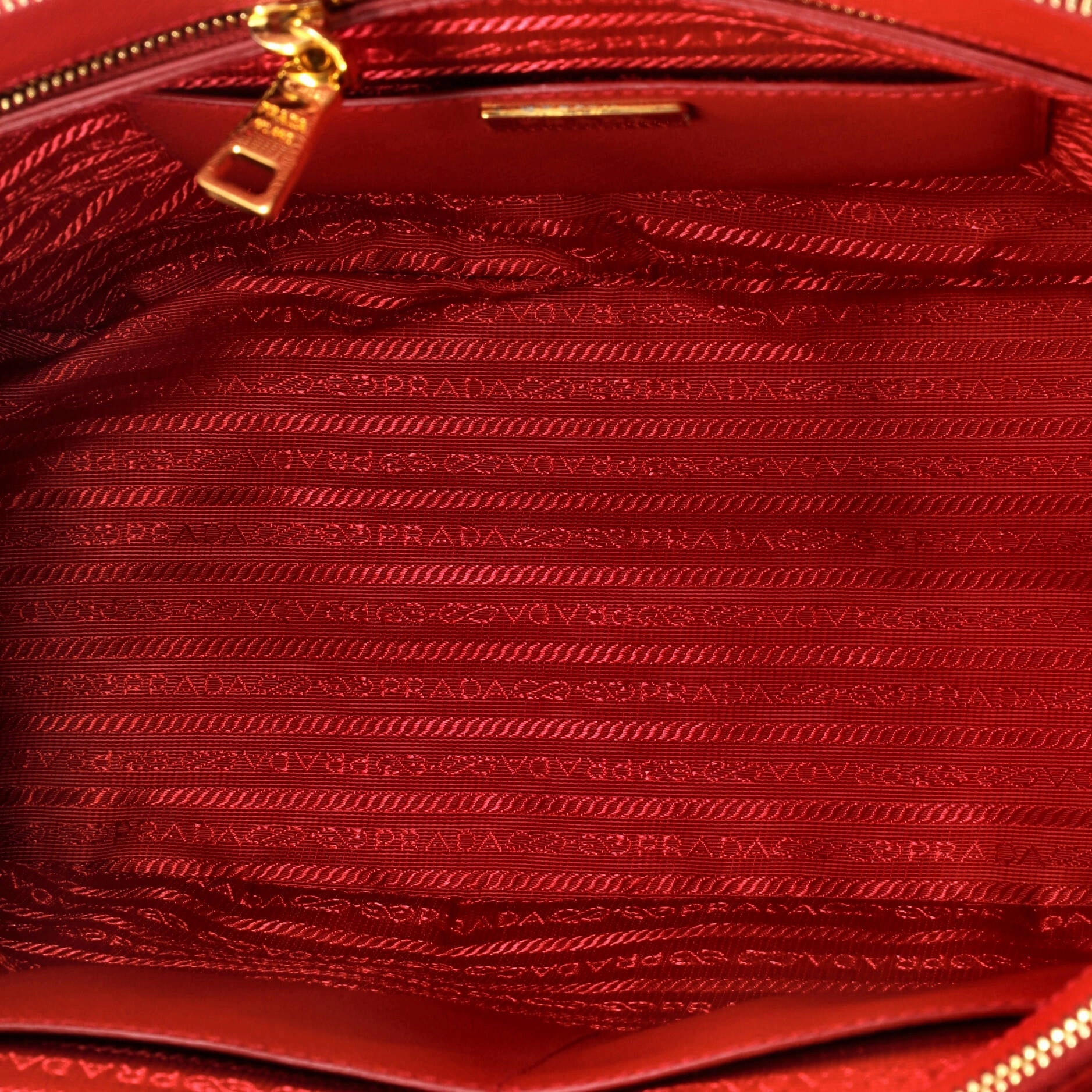 Double Zip Lux Tote Saffiano Leather Large