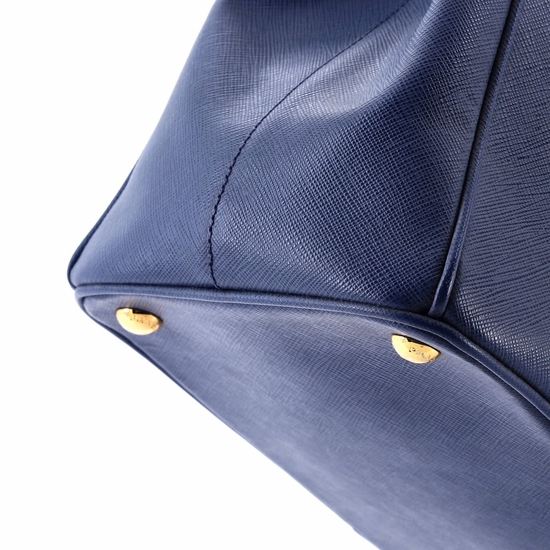 Double Zip Lux Tote Saffiano Leather Large