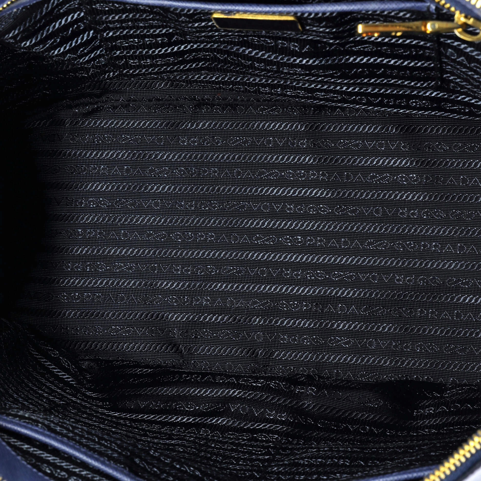 Double Zip Lux Tote Saffiano Leather Large
