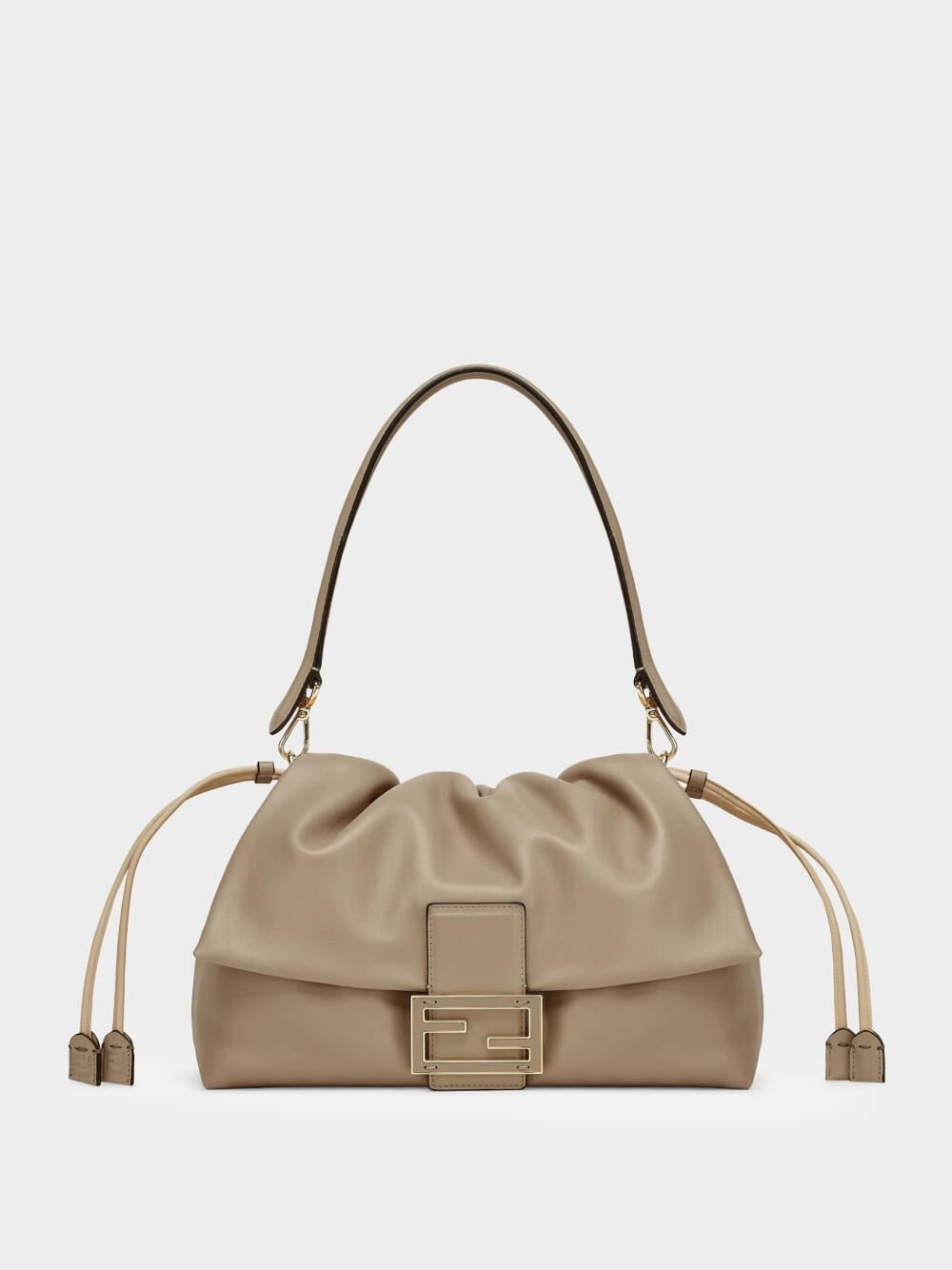 Dove Grey Mamma Baguette Large Bag