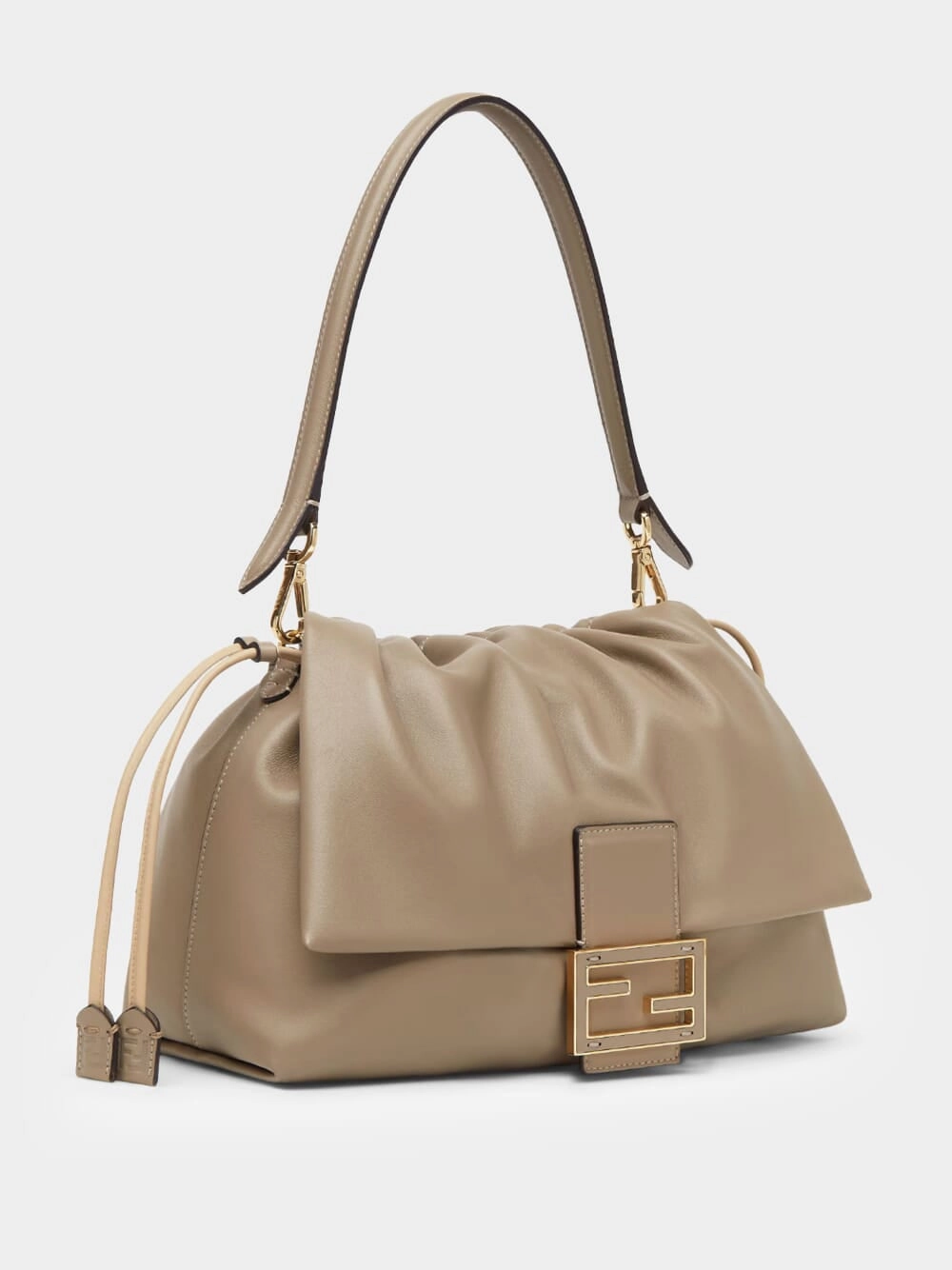 Dove Grey Mamma Baguette Large Bag