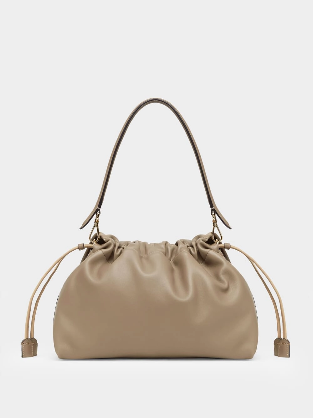 Dove Grey Mamma Baguette Large Bag