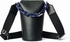 ECCO Pot Bag Chain, Black