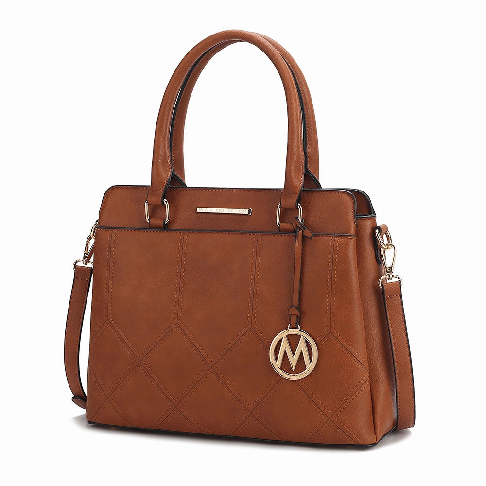 Elodie Women's Triple Compartment Tote Bag by Mia K