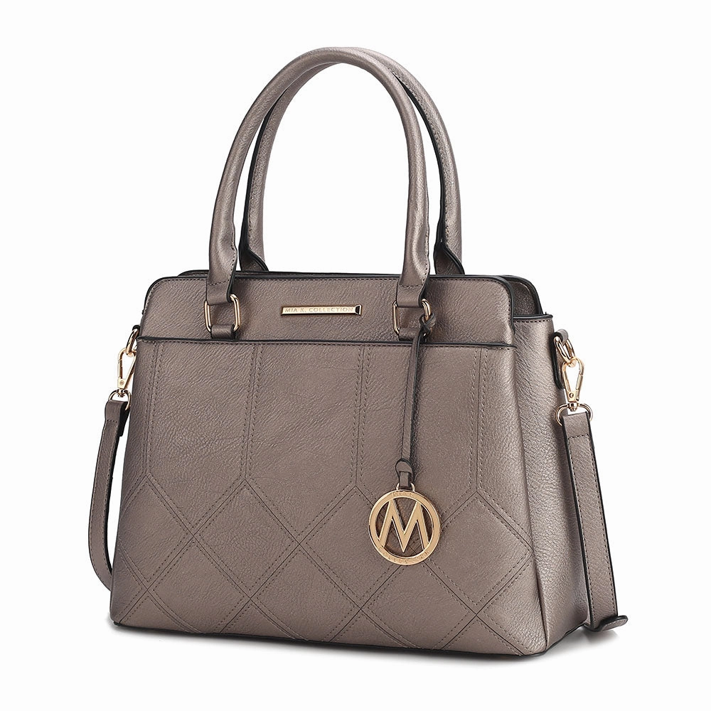 Elodie Women's Triple Compartment Tote Bag by Mia K