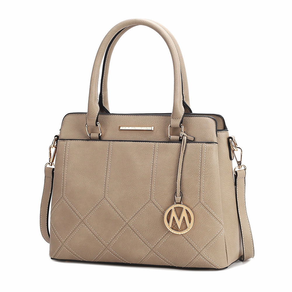Elodie Women's Triple Compartment Tote Bag by Mia K
