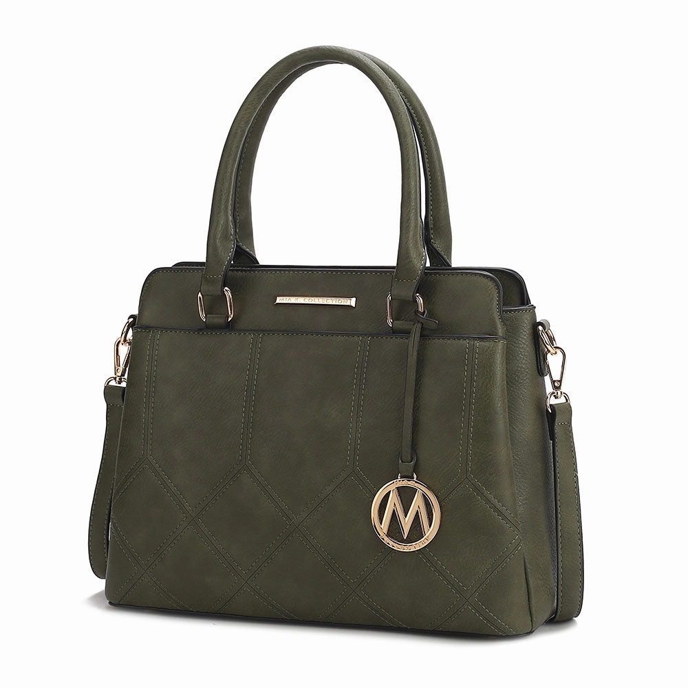 Elodie Women's Triple Compartment Tote Bag by Mia K