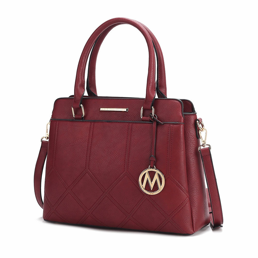 Elodie Women's Triple Compartment Tote Bag by Mia K