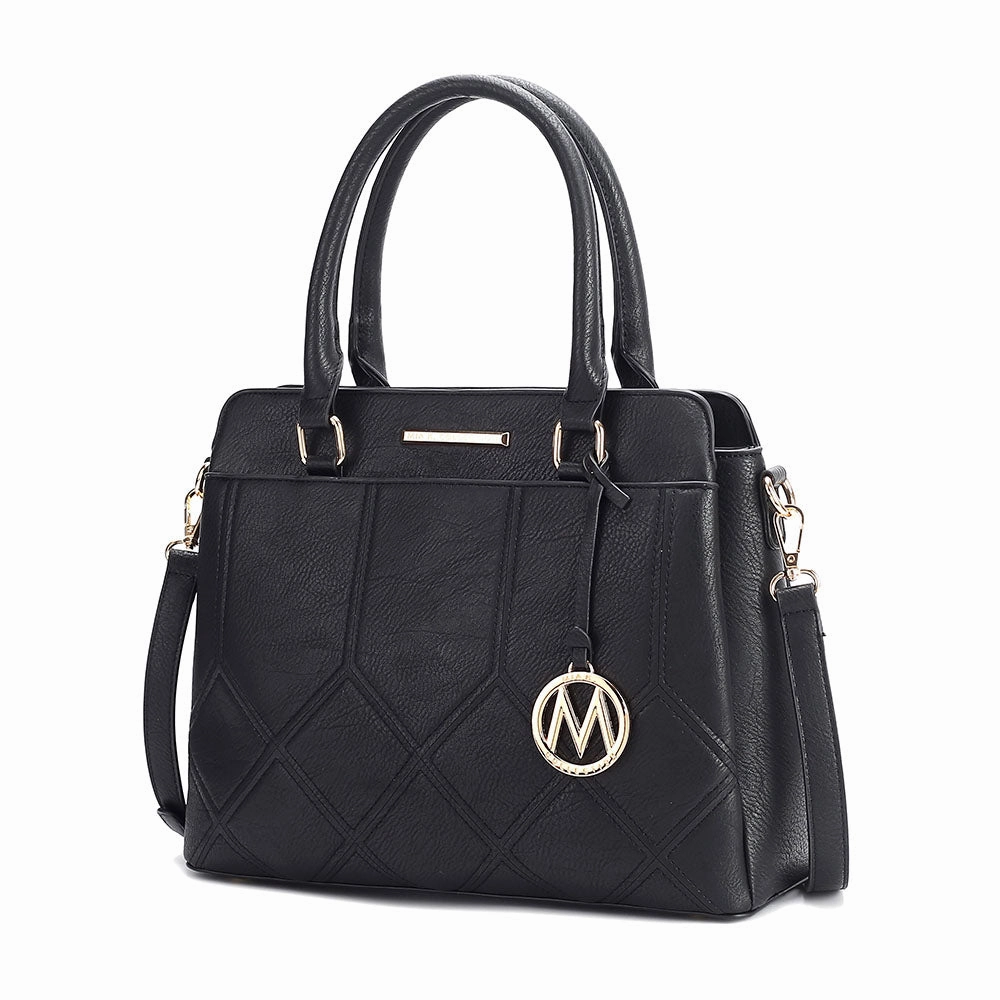 Elodie Women's Triple Compartment Tote Bag by Mia K