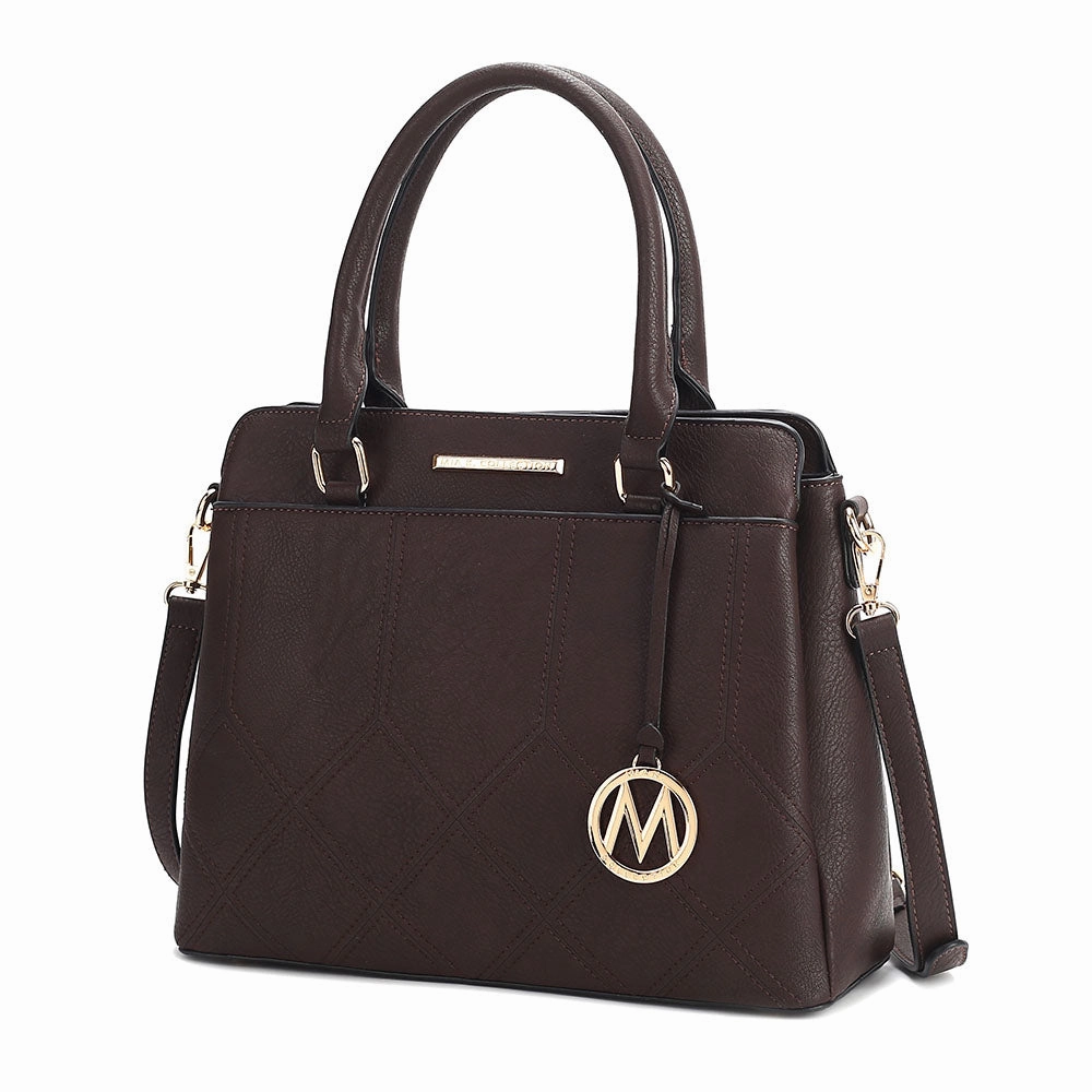 Elodie Women's Triple Compartment Tote Bag by Mia K